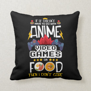 Coussin Contrôleur de jeu Nerd Anime Video Game Food Game