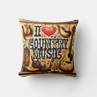 Coussin Contry music.