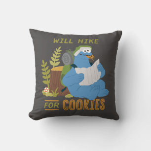 Coussin Cookie Monster   fera de la randonnée pour des coo