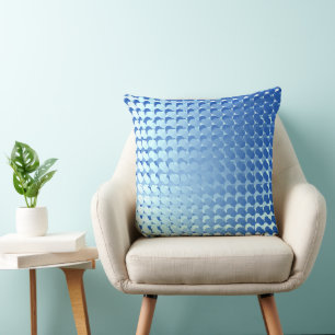 Coussin Cool Blue Multi Matrix Design Jeu d'oreiller
