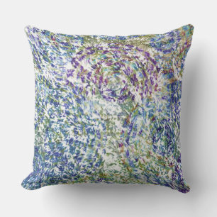 Coussin Cool, moderne, tendance coloré abstrait arrière -