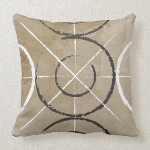 Coussin Copie géométrique peinte de cercle