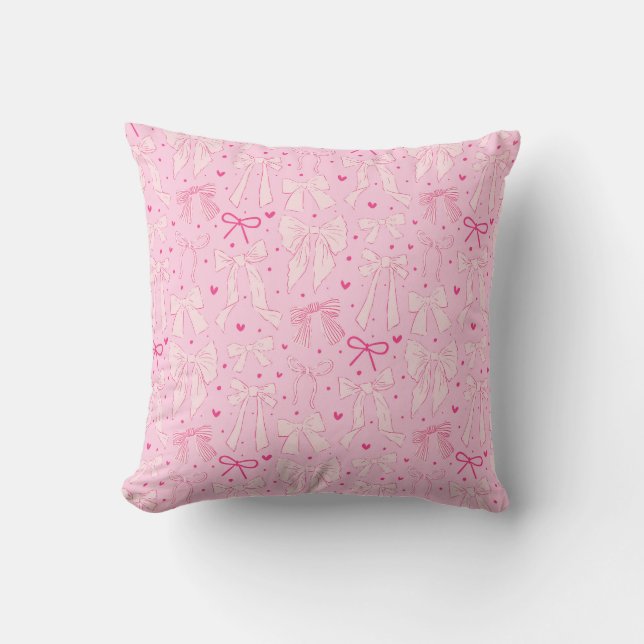 Coussin Coquette Baies roses (Recto)