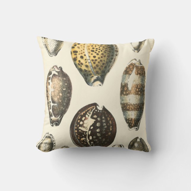 Coussin Coquillages De Forme Unique (Recto)