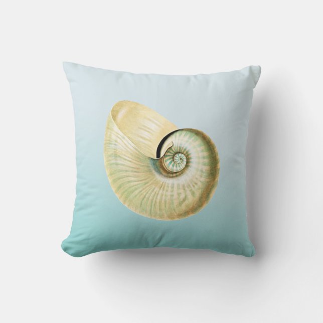 Coussin Coquille de Nautilus (Recto)