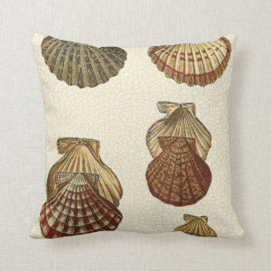 Coussin Coquilles antiques crépitées