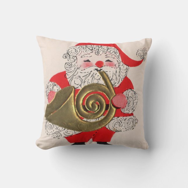 Coussin Cor de harmonie Père Noël (Recto)