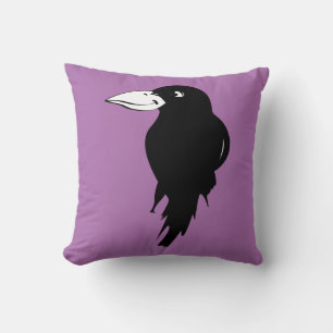 Coussin Corbeau