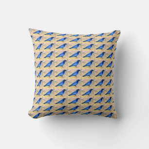 coussin corbeau