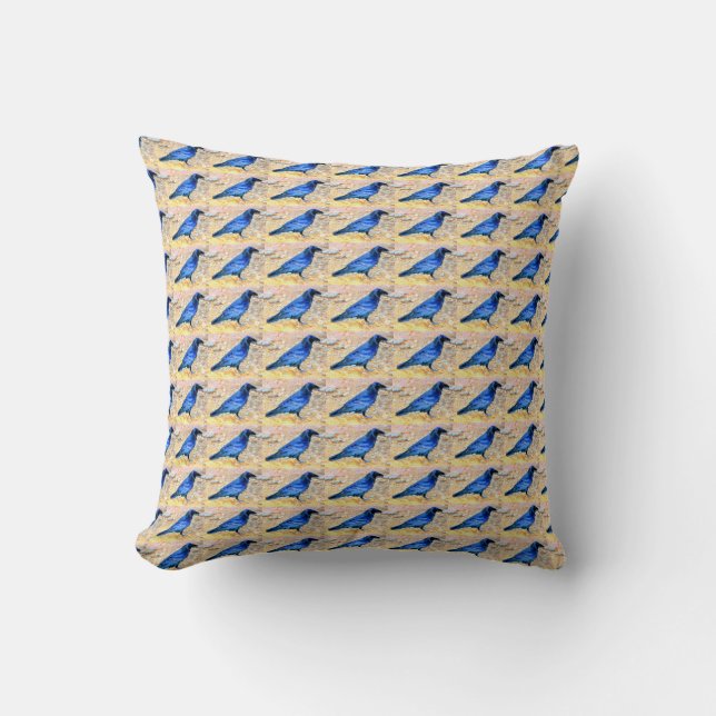 coussin corbeau (Recto)