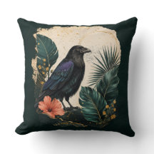 Corbeau dans le jardin émeraude
