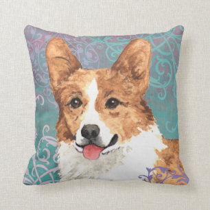 Coussin Corgi élégant de Gallois de Pembroke