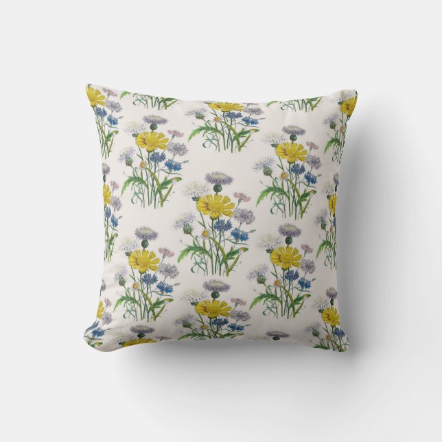 Coussin Cornflowers (Recto)