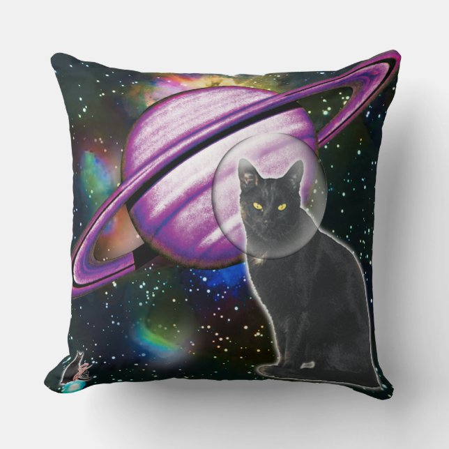 Coussin Cosmo Space-Cat (Recto)