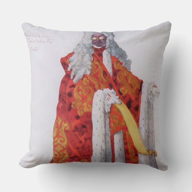 Coussin Costumez la conception pour le maréchal (Recto)