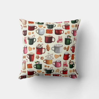 Coussin Cosy cacao chaud Cabine et soins d'hiver