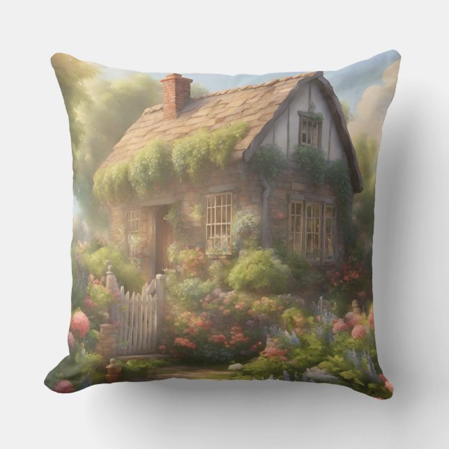 Coussin Cosy Cottage Jeu d'oreiller (Recto)