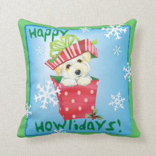 Coussin Coton heureux de Howliday