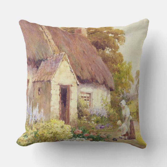 Coussin Cottage de pays (Recto)