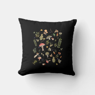 Coussin Cottagecore Champignon Esthétique Académie Goblinc