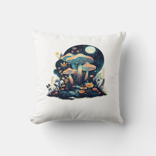 Coussin Cottagecore et Fête des champignons Goblincore est