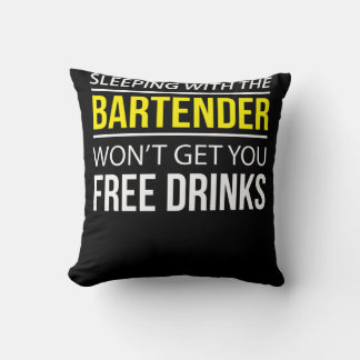 Coussin Couchage avec le barman