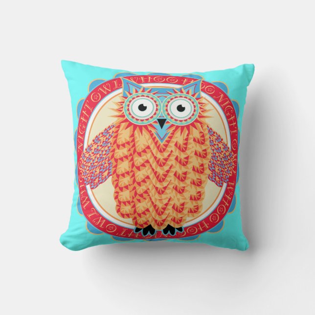 Coussin Couche-tard - pour ceux qui ne dorment jamais (Recto)