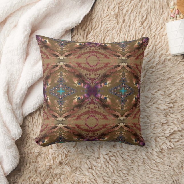 Coussin Coucher de soleil dans le désert (Couverture)