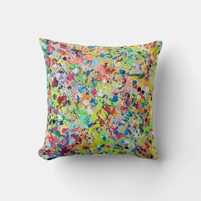 Coussin Coucher de soleil de bonne journée 16 x 16 Poly Th (Recto)