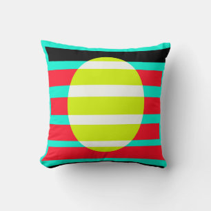 Coussin Coucher de soleil futuriste