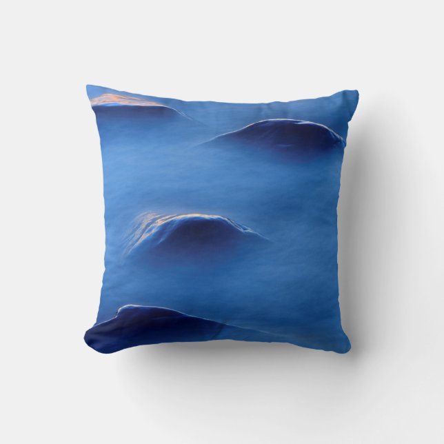 Coussin Coucher de soleil sur des rochers faisant saillie  (Recto)