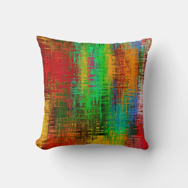 Coussin Couleur abstrait arrière - plan (Recto)