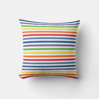 Coussin Couleur de l'oreiller à lancer en bande