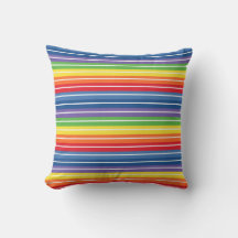 Couleur de l'oreiller à lancer en bande