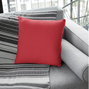 Coussin Couleur de tendance - Rouge vif