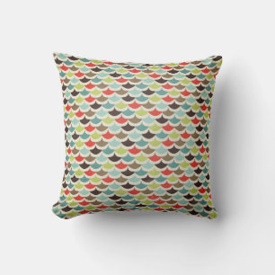 Coussin Couleur Motif à bascule coloré