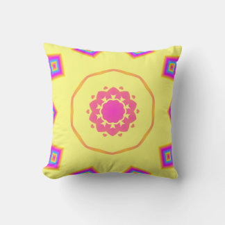 Coussin Couleur Motif brillant Jeu d'oreillers