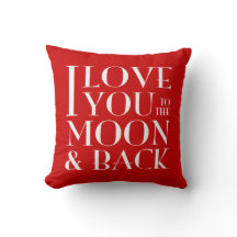 Couleur personnalisée Je t'aime à la lune & retour