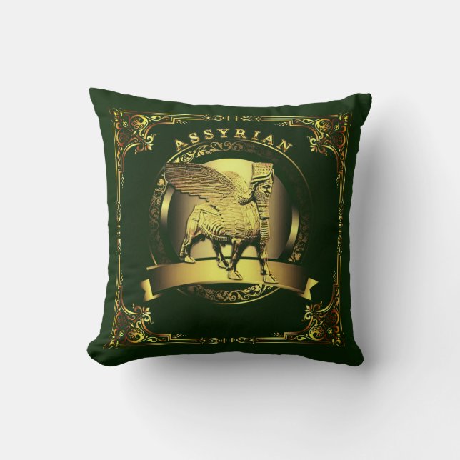 coussin couleur recto-verso avec impression lamass (Recto)