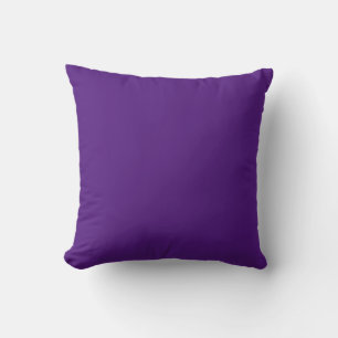 Coussin Couleur simple violet royale