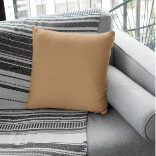 Coussin Couleur tendance - Beige chaud