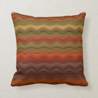 Coussin Couleurs Chaudes Des Chutes Vagues Des Grandes Ten