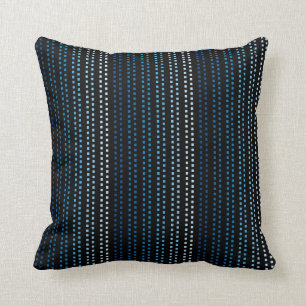 Coussin Couleurs de bleu avec couleur Arrière - plan chan