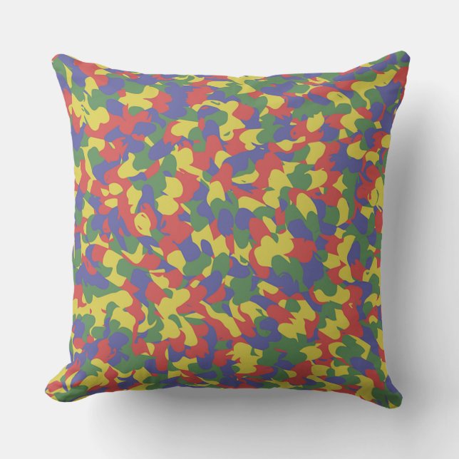 Coussin Couleurs de l'artiste (Recto)