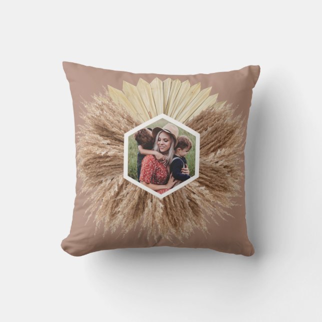 Coussin Couleurs neutres rustiques chaudes Photos personna (Recto)