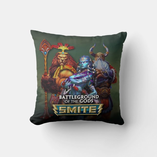 Coussin COUP VIOLENT : Dieux (Recto)