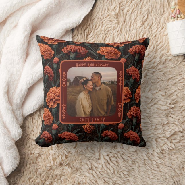 Coussin Couple Inspirationnel 20E Anniversaire Pillow (Couverture)