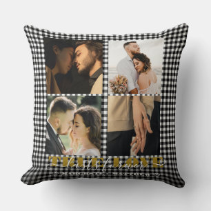 Coussin Couple romantique Amour véritable 4 Photo & Citati