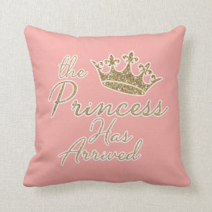 Coussin Couronne de Reine en Or Rose Princesse Arr content