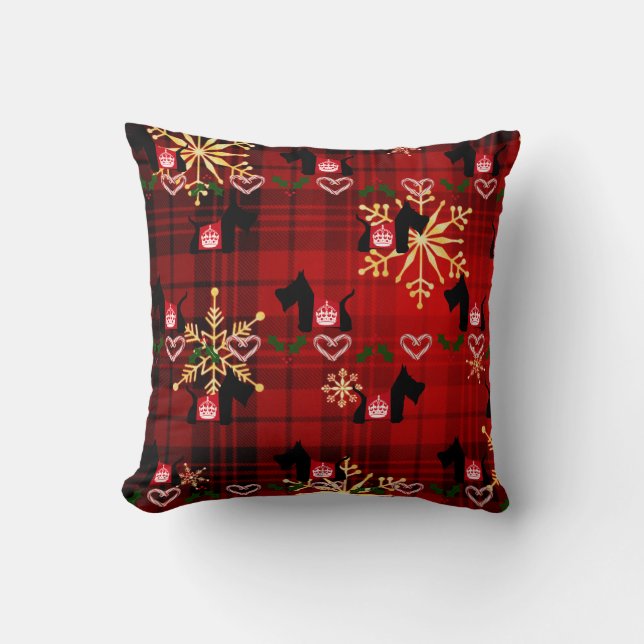 Coussin Couronne royale de vacances de SCOTTIE (Recto)
